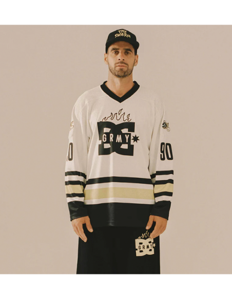 CAMISETA GRIMEY THE SWARM DC SHOES X GRIMEY HOCKEY