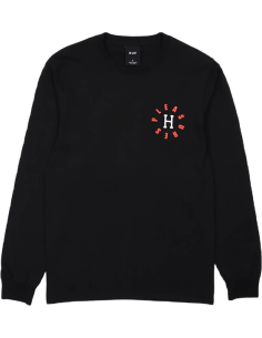 CAMISETA HUF HUF X PLEASURES 12 GALAXIES 