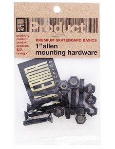 TORNILLOS SUPERIOR HARDWARE ALLEN 1 