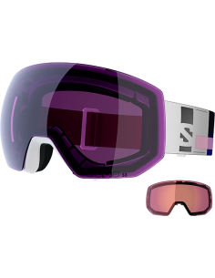 MASCARA NIEVE SALOMON RADIUM PRO SIGMA WH